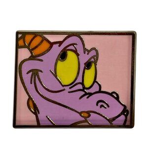 Disney Parks Figment Dragon Trading Pin New 2014 Pink Purple Enamel Smiling